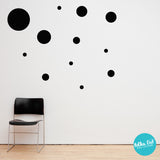 17 Dots - Assorted Size Polka Dots