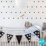 1 inch Polka Dot Wall Decals by Polka Dot Wall Stickers