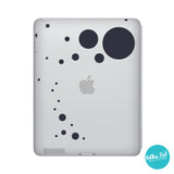 Polka dot stickers for small electronics iPad / tablet / laptop