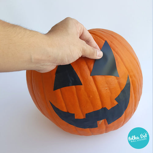 Jack O Lantern Pumpkin Stickers by Polka Dot Wall Stickers
