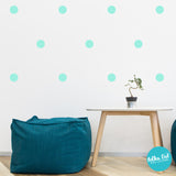 Mint Polka Dot Wall Decals by Polka Dot Wall Stickers