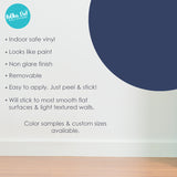 Dark Blue Polka Dot Wall Decals