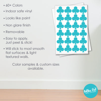 Card Club Wall Decals by Polka Dot Wall Stickers