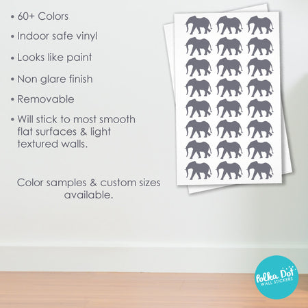 Elephant Wall Decals by Polka Dot Wall Stickers
