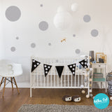 17 Assorted Polka Dot Wall Decals by Polka Dot Wall Stickers