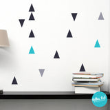 Trendy Triangle Wall Decals by Polka Dot Wall Stickers