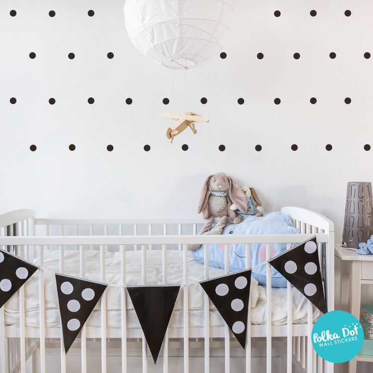 Mini Pack - One Inch Vinyl Star Stickers  Peel and Stick – Polka Dot Wall  Stickers