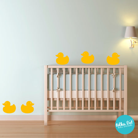 Rubber Ducky Wall Decals by Polka Dot Wall Stickers