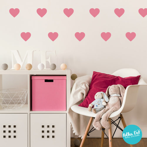 Heart Wall Decals by Polka Dot Wall Stickers