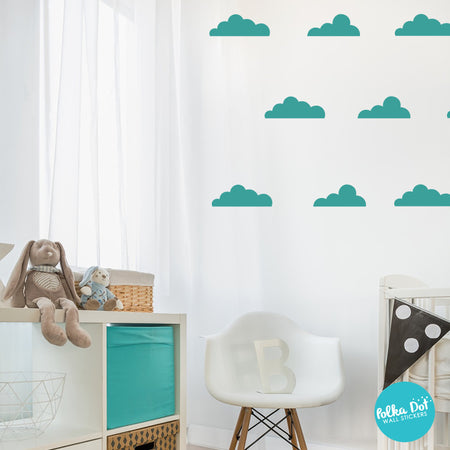 Floating Cloud Wall Decals by Polka Dot Wall Stickers
