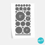 65 Dots - Assorted Size Polka Dots