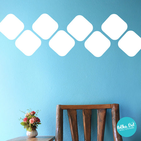 Round Square Wall Decals