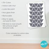 Triangle Wall Decals - Equilateral