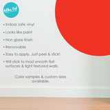 Light Red Polka Dot Wall Decals