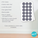 (4") - Four Inch Polka Dot Wall Decals