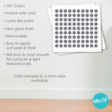 (1") - One Inch Polka Dot Wall Decals
